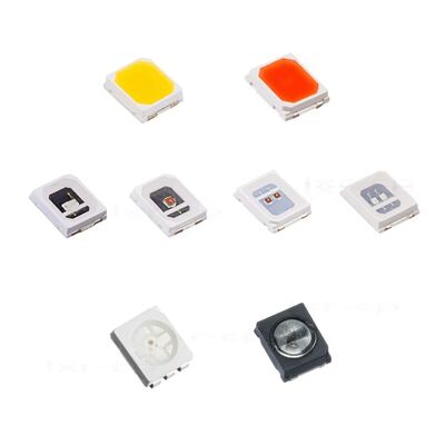 5050 LED Chips 0.24W Per Chip with 50,000 Hours Lifespan and 120 Degrees Viewing Angle for Backlighting and Decorative Lighting
