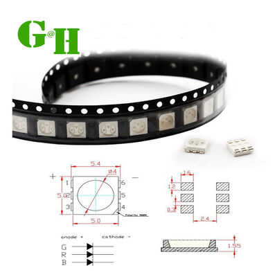 Backlighting 3528 LED Chips Featuring 50 Lifespan and 120 Degrees Viewing Angle Suitable for Electronic Display Panels