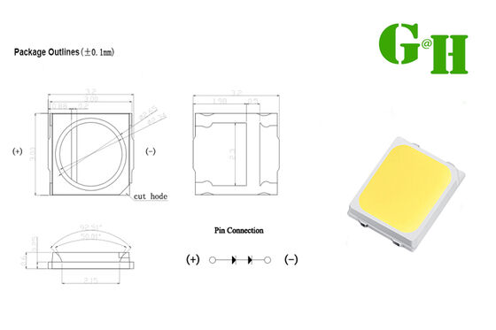 CRI 70 To 95 IR 3030 LEDs Chips Featuring Up To 120 Lumens Per Chip Designed For Medical Instruments And Optical Sensors