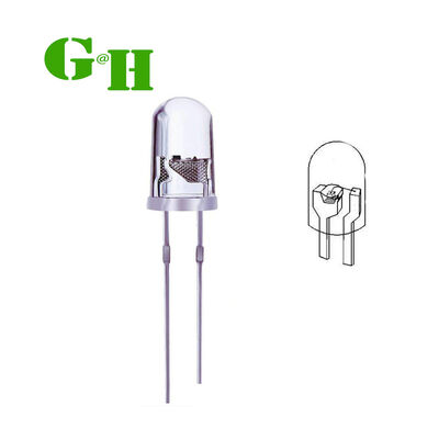 Through hole DIP 8MM RGB LED CHPS providing 60 degree viewing angle ideal for electronic lighting and color display projects