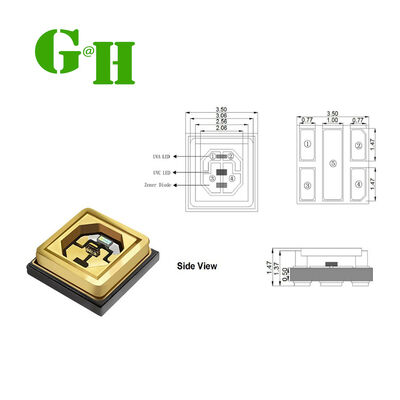 IR LED Chips 810nm IR LED Infrared Light Emitting Diode Designed for Wireless Communication and Data Transmission