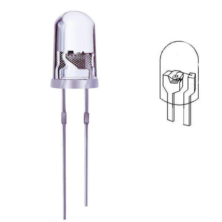 Reverse Voltage 5V DIPs LED CHIPS Offering 50 Lifespan and 620nm Wavelength Red Light Designed for Lighting Applications